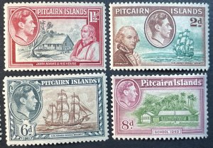 PITCAIRN ISLANDS # 1-8--MINT/HINGED----COMPLETE SET-----1940-51