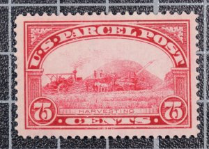 Scott Q11 - 75 Cents Parcel Post - MNH - PSE Cert Grde 90J  - SCV - $625.00