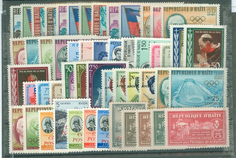 Haiti #448/RA5-8 Mint (NH) Single (Complete Set)