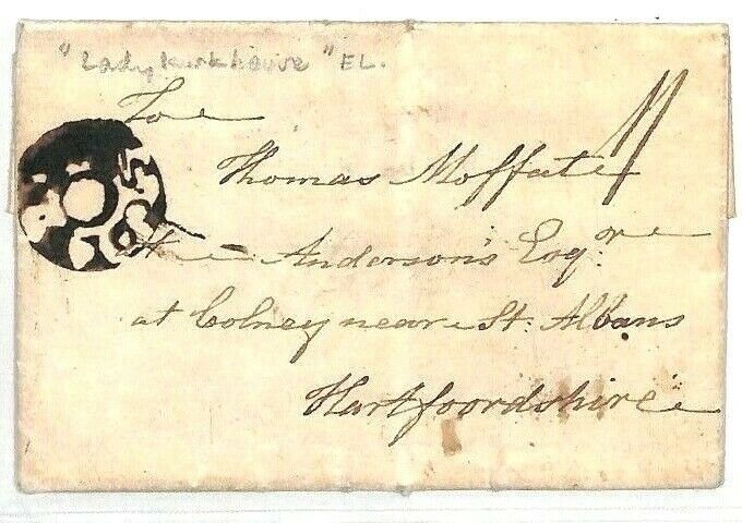 GB SCOTLAND Letter Headed *Ladykirk House* Berwicks {samwells-covers}BD128 