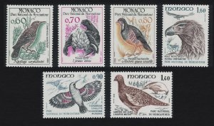 Monaco Nutcracker Grouse Partridge Eagle Birds 6v 1982 MNH SG#1559-1564