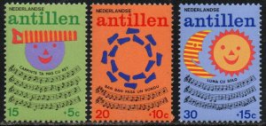 Netherlands Antilles Sc #B131-B133 MNH