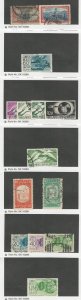 Mexico, Postage Stamp, #E2-E3, E15, E18-22, G1, G3, G10-2, G22 Used