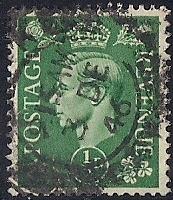 Great Britain #258 1/2P King George 6, used XF