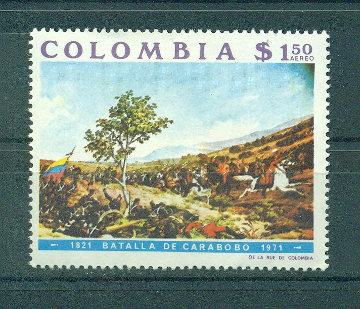 Colombia sc# C567 mh cat value $1.00