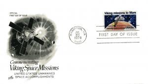 1759 Viking Space Missions, ArtCraft FDC