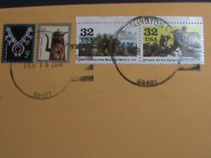 ​UNITED STATES- 2010-COMMERCIAL COVER-WITH STAMPS-VERY FINE