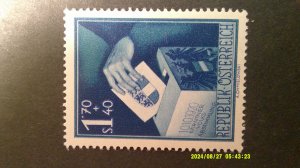 Austria 1950 Semi-Postal Scott# B269-B271 Complete XF Mint Light Hinge