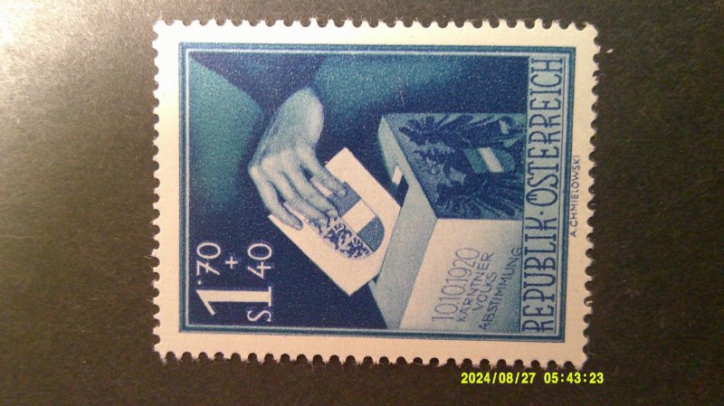 Austria 1950 Semi-Postal Scott# B269-B271 Complete XF Mint Light Hinge