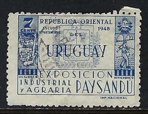 Uruguay 565 VFU K921-2