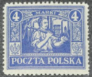 DYNAMITE Stamps: Poland Scott #180  UNUSED