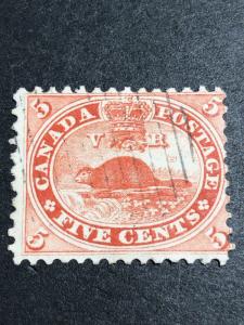 Canada Scott 15 Used CV $37.50