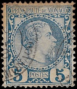 Monaco 1885 Sc 3 U gum stains 2014 SCV is $35.