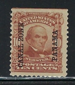 Canal Zone 8 No Gum 1904 overprint (fe7611)