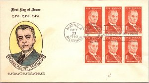 FDC Philippines 1963 - Pres Manuel L Quezon - Manila - F37361