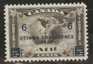 CANADA Scott C4 MNH** 1932 Overprinted Globe Mercury Airm...
