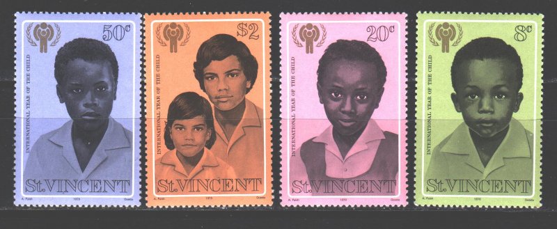 Saint Vincent and the Grenadines. 1979. 512-15. Year of children. MNH.