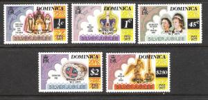 Dominica 549-53 MNH Complete Set