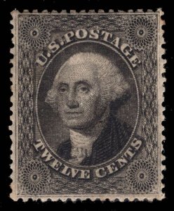 MOMEN: US STAMPS # 36B MINT OG H $775 LOT #16390-14