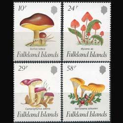 FALKLAND IS. 1987 - Scott# 469-72 Mushrooms Set of 4 NH