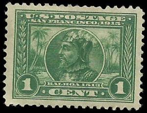 # 397 Mint Heavy Hinged Green Vasco Nunez De Balboa