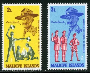 MALDIVE ISLANDS , #243-244 - MINT NH SET OF 2 STAMPS - 1968 - MALDIVE002