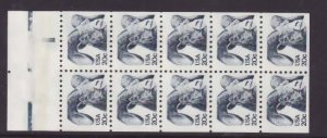 USA-Sc#1949a- id9-unused NH pane-20c Bighorn Sheep-1982-