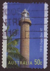 Australia 2006 Sc#2514 50c Lighthouse, Cape Don, Ships USED