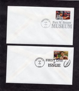 3147-3150 Football Coaches, FDC set/4 no cachet