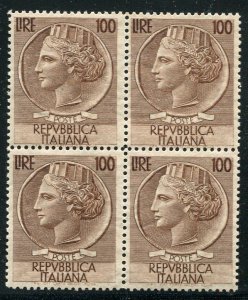 Syracuse Lire 100 Straight and Reverse Rubber Varieties