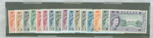 Bahamas #158-173v Unused Single (Complete Set)