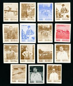 Germany Sports Stamps Lot of 15 items 1930 Complete Set