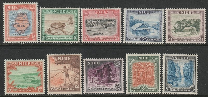 Niue Sc 94-103 complete set MLH