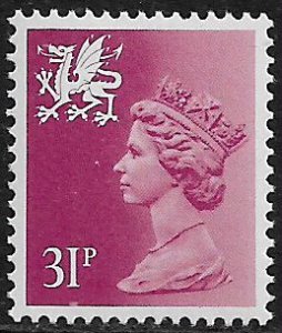 G. B., Regional, Wales and Monmouthshire #WMMH53 MNH Stamp - Queen Elizabeth II