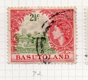 Basutoland 1961-63 QEII Issue Fine Used 2.5c. NW-208154