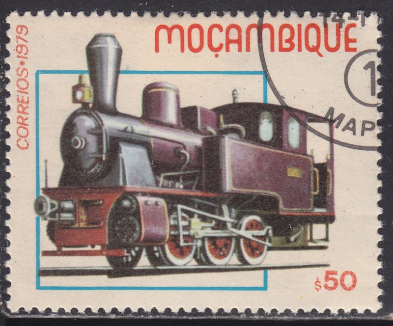 Mozambique 656 Historic Locomotives 1979