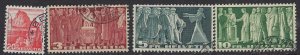 Switzerland 243-46 Used 1938 set (SSB)(ad4919)