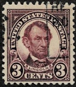 1923 United States Scott Catalog Number 555 Used
