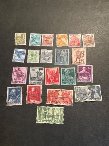 Switzerland Stamp #4o1-21 hinged