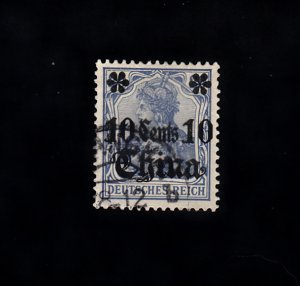 Germany (Offices in China) Scott #50 Used