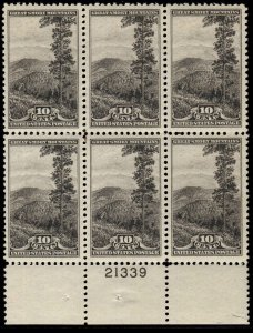 US - 749 - MNH - Plate Block - SCV-30.00