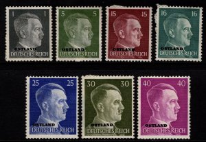 German Occ. of Ostland 1941, Part Set (some damage) [Unused]