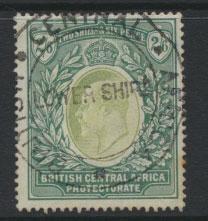 Nyasaland (British Central Africa) BCA SG 63 Fiscal Used