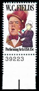 PCBstamps   US #1803 15c W. C. Fields, MNH, (14)