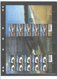 GUERNSEY,2005EUROPA-GASTRONOMY#868-873,MNH; 6 SHEETS=$25.00 SET=$2.75