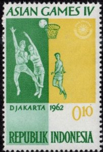 Indonesia 550 - Mint-NH - 10s Basketball (1962)