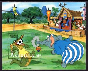 Anguilla 501 Disneys Souvenir Sheet MNH VF