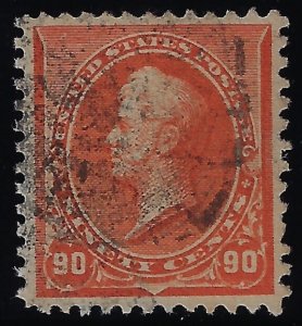 ​Scott #229 - XF Used. Incredibly well centered - SCV $135