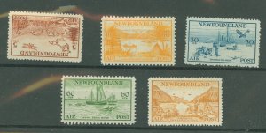 Newfoundland #C13-C17  Single (Complete Set)