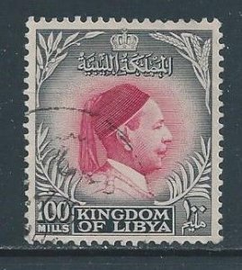 Libya #144 Used 100m King Idris